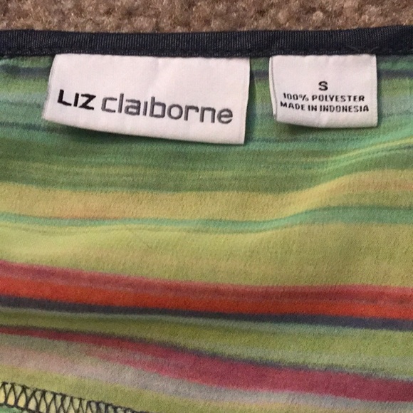 Colorful sheer top - Picture 4 of 4